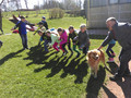 Hundebesuch in unserer Grundschule