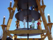 Figuren auf der Pyramide