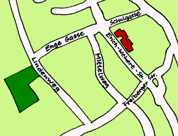 Lageplan Schulwald