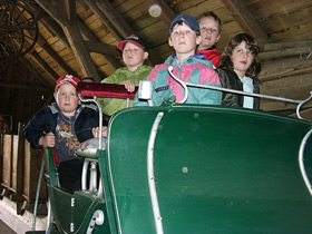sledge for a ride